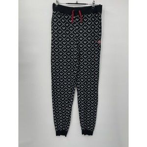 True Religion Kids  Allover Logo Joggers‎ Black Size XL